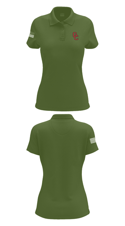 Glen Cove Big Red 32999912 Women's Short Sleeve Performance Polo  - 22