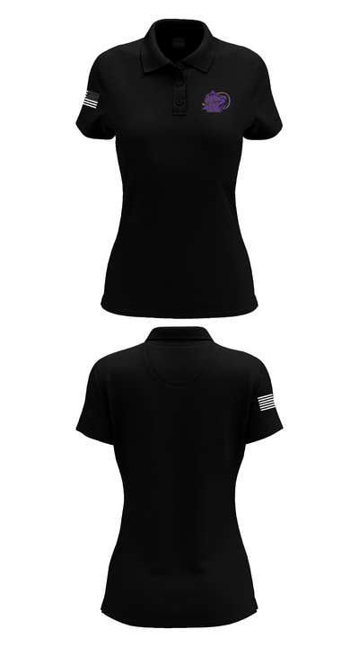 North Henderson High School Wrestling 82995559 Women's Short Sleeve Performance Polo  - 36