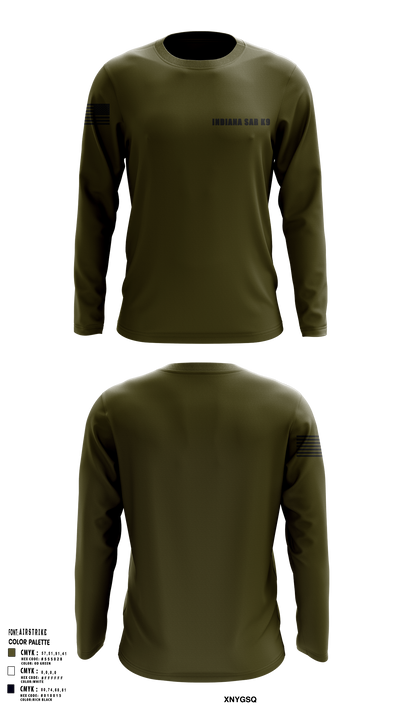 Indiana SAR K9 89767591 Long Sleeve Performance Shirt 102
