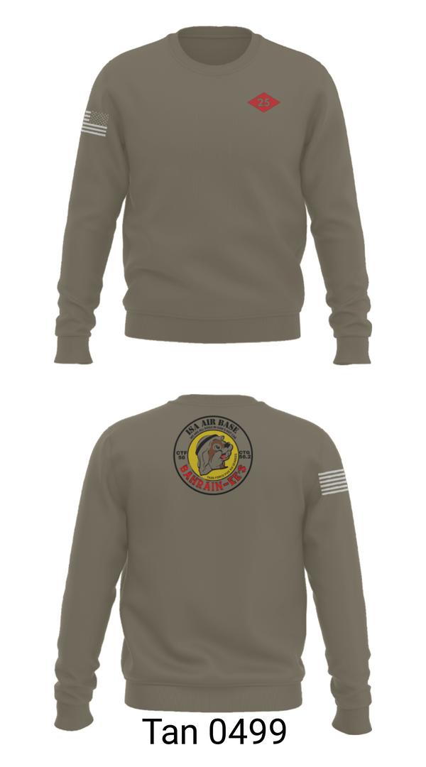 Crew Neck Sweatshirt, NMCB 25 CTG 56.2, Navy, Teamtime, Team time, sublimation, custom sports apparel, team uniforms, spirit wear, spiritwear, sports uniforms, custom shirts, team store, custom team store, fundraiser sports, apparel fundraiser