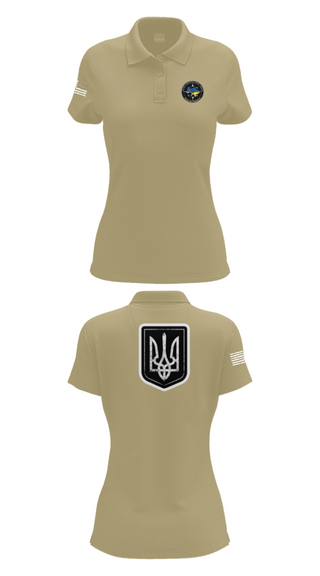 Women's Short Sleeve Performance Polo, 173rd Airborne, Army, Teamtime, Team time, sublimation, custom sports apparel, team uniforms, spirit wear, spiritwear, sports uniforms, custom shirts, team store, custom team store, fundraiser sports, apparel fundraiser