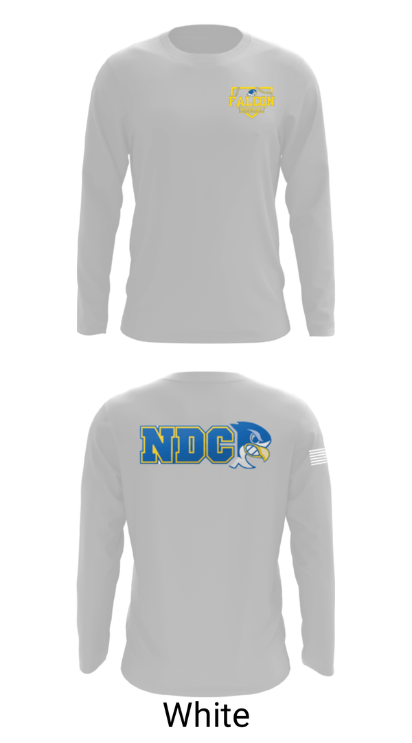 Long Sleeve Performance Shirt, Notre Dame College Baseball, Baseball, Teamtime, Team time, sublimation, custom sports apparel, team uniforms, spirit wear, spiritwear, sports uniforms, custom shirts, team store, custom team store, fundraiser sports, apparel fundraiser