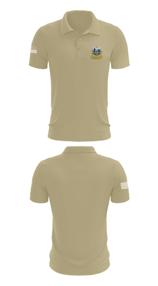 Short Sleeve Performance Polo, Echo Co. 2nd battalion, 25th Marine Regiment, , Teamtime, Team time, sublimation, custom sports apparel, team uniforms, spirit wear, spiritwear, sports uniforms, custom shirts, team store, custom team store, fundraiser sports, apparel fundraiser