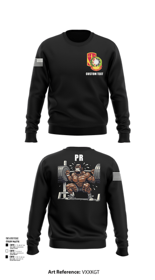 Crew Neck Sweatshirt, 4-3 ADA, Army, Teamtime, Team time, sublimation, custom sports apparel, team uniforms, spirit wear, spiritwear, sports uniforms, custom shirts, team store, custom team store, fundraiser sports, apparel fundraiser