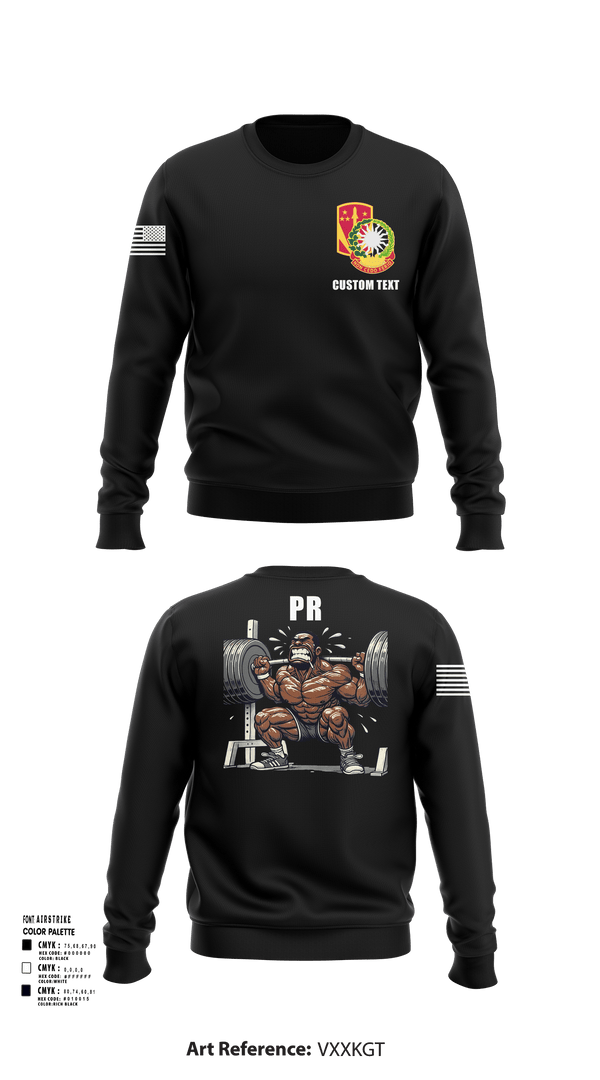 Crew Neck Sweatshirt, 4-3 ADA, Army, Teamtime, Team time, sublimation, custom sports apparel, team uniforms, spirit wear, spiritwear, sports uniforms, custom shirts, team store, custom team store, fundraiser sports, apparel fundraiser