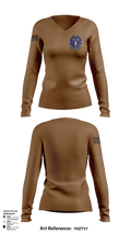 Vp 10 83649045 Women's Long Sleeve V-neck Shirt -1 116