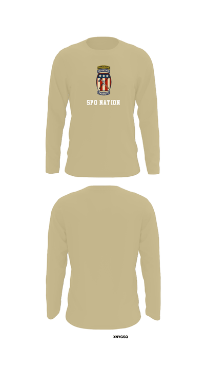 SPO Nation 55364584 Long Sleeve Performance Shirt - 92