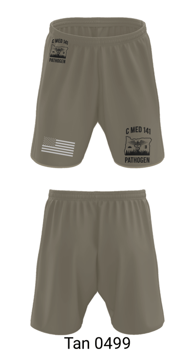 C MED 141 64606356 Athletic Shorts With Pockets - 66