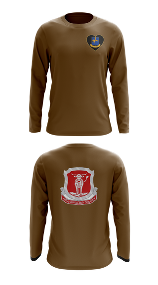 Long Sleeve Performance Shirt, Bull Strike, Army, Teamtime, Team time, sublimation, custom sports apparel, team uniforms, spirit wear, spiritwear, sports uniforms, custom shirts, team store, custom team store, fundraiser sports, apparel fundraiser