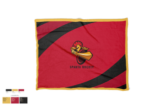 Blanket, Sparta Youth Hockey, Spirit Store, Teamtime, Team time, sublimation, custom sports apparel, team uniforms, spirit wear, spiritwear, sports uniforms, custom shirts, team store, custom team store, fundraiser sports, apparel fundraiser