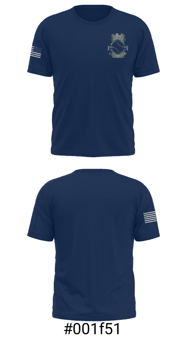 Short Sleeve Performance Shirt, Meriden Little League, Baseball, Teamtime, Team time, sublimation, custom sports apparel, team uniforms, spirit wear, spiritwear, sports uniforms, custom shirts, team store, custom team store, fundraiser sports, apparel fundraiser