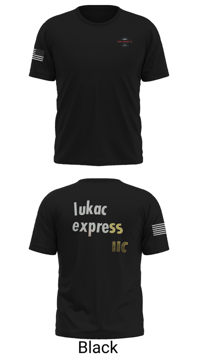 LUKAC EXPRESS LLC 92222095 Short Sleeve Performance Shirt - 30