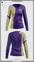 East Coweta High School Wrestling 50868332 Women's Long Sleeve V-neck Shirt - 1