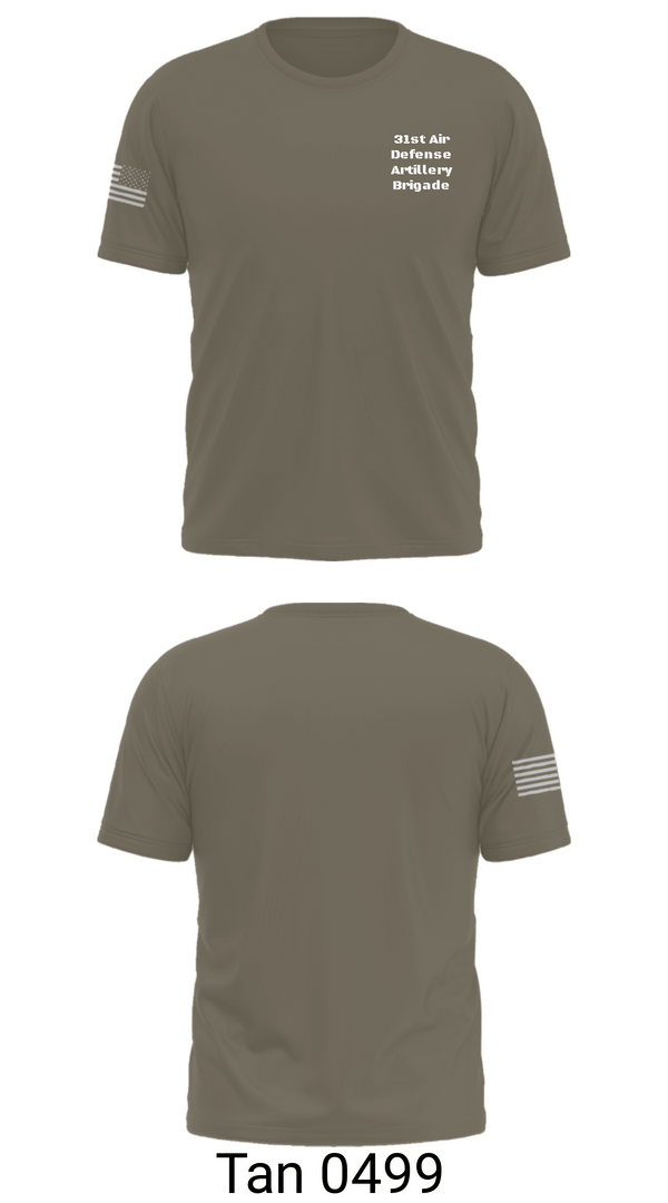 Short Sleeve Performance Shirt, 31st Air Defense Artillery Brigade, Army, Teamtime, Team time, sublimation, custom sports apparel, team uniforms, spirit wear, spiritwear, sports uniforms, custom shirts, team store, custom team store, fundraiser sports, apparel fundraiser