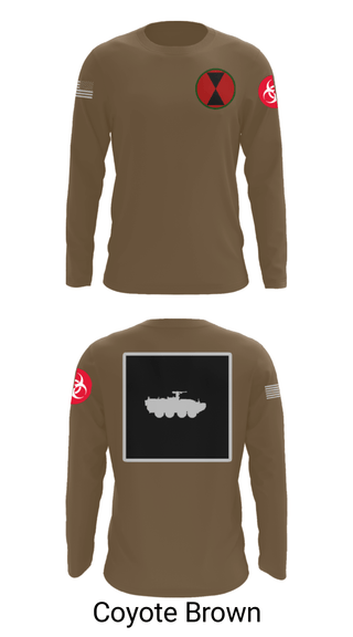 Long Sleeve Performance Shirt, RECCE, Army, Teamtime, Team time, sublimation, custom sports apparel, team uniforms, spirit wear, spiritwear, sports uniforms, custom shirts, team store, custom team store, fundraiser sports, apparel fundraiser