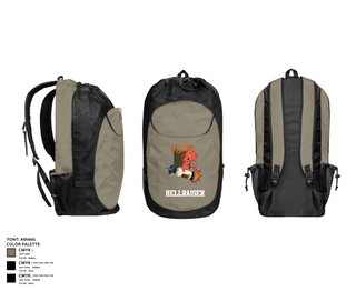 Gear Bag, Hellraiser, , Teamtime, Team time, sublimation, custom sports apparel, team uniforms, spirit wear, spiritwear, sports uniforms, custom shirts, team store, custom team store, fundraiser sports, apparel fundraiser