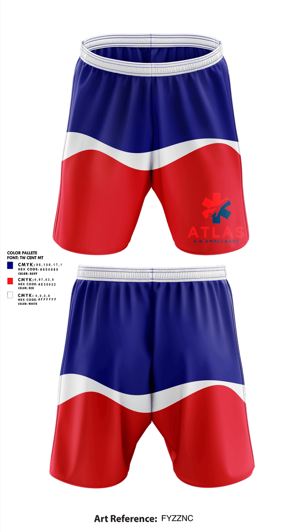 Athletic Shorts With Pockets, Atlas Air Ambulance, , Teamtime, Team time, sublimation, custom sports apparel, team uniforms, spirit wear, spiritwear, sports uniforms, custom shirts, team store, custom team store, fundraiser sports, apparel fundraiser
