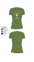 11th T.S.R 19637514 Women's Short Sleeve V-neck Shirt - 42