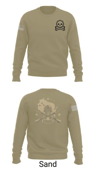 Crew Neck Sweatshirt, 377th SMC, Army, Teamtime, Team time, sublimation, custom sports apparel, team uniforms, spirit wear, spiritwear, sports uniforms, custom shirts, team store, custom team store, fundraiser sports, apparel fundraiser