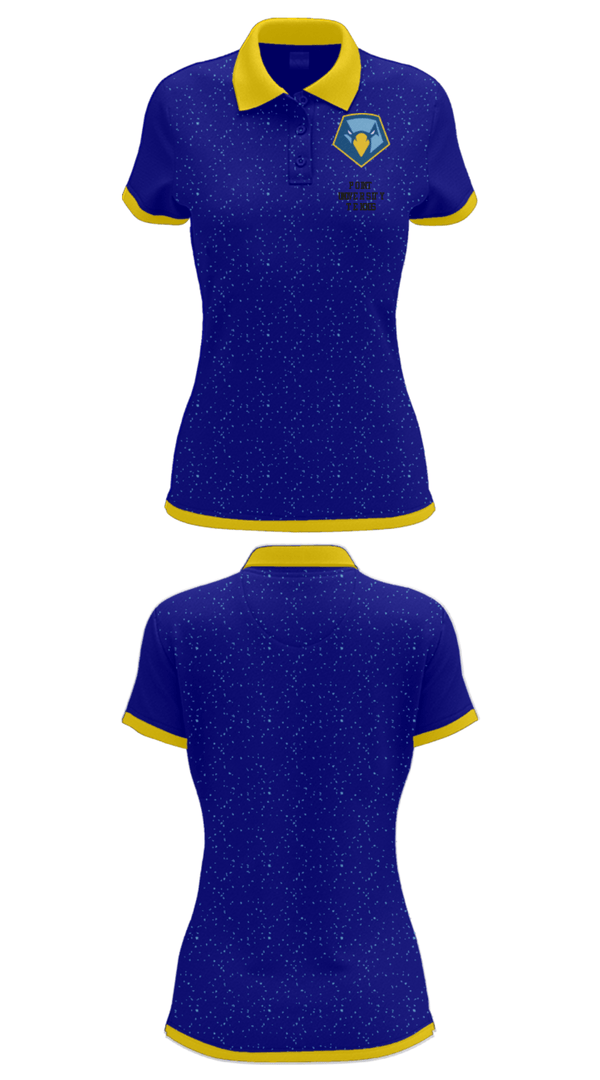 Women's Short Sleeve Performance Polo, Point University Tennis, Tennis, Teamtime, Team time, sublimation, custom sports apparel, team uniforms, spirit wear, spiritwear, sports uniforms, custom shirts, team store, custom team store, fundraiser sports, apparel fundraiser