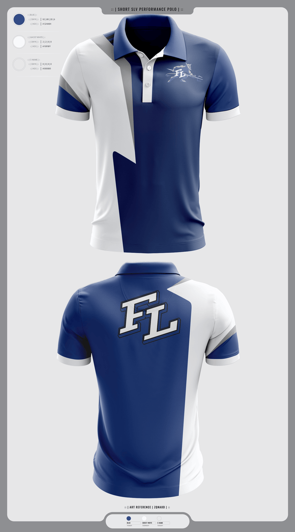 Short Sleeve Performance Polo, Fort Lupton, Women's Volleyball, Teamtime, Team time, sublimation, custom sports apparel, team uniforms, spirit wear, spiritwear, sports uniforms, custom shirts, team store, custom team store, fundraiser sports, apparel fundraiser