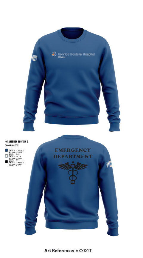Crew Neck Sweatshirt, HCA Healthcare, , Teamtime, Team time, sublimation, custom sports apparel, team uniforms, spirit wear, spiritwear, sports uniforms, custom shirts, team store, custom team store, fundraiser sports, apparel fundraiser