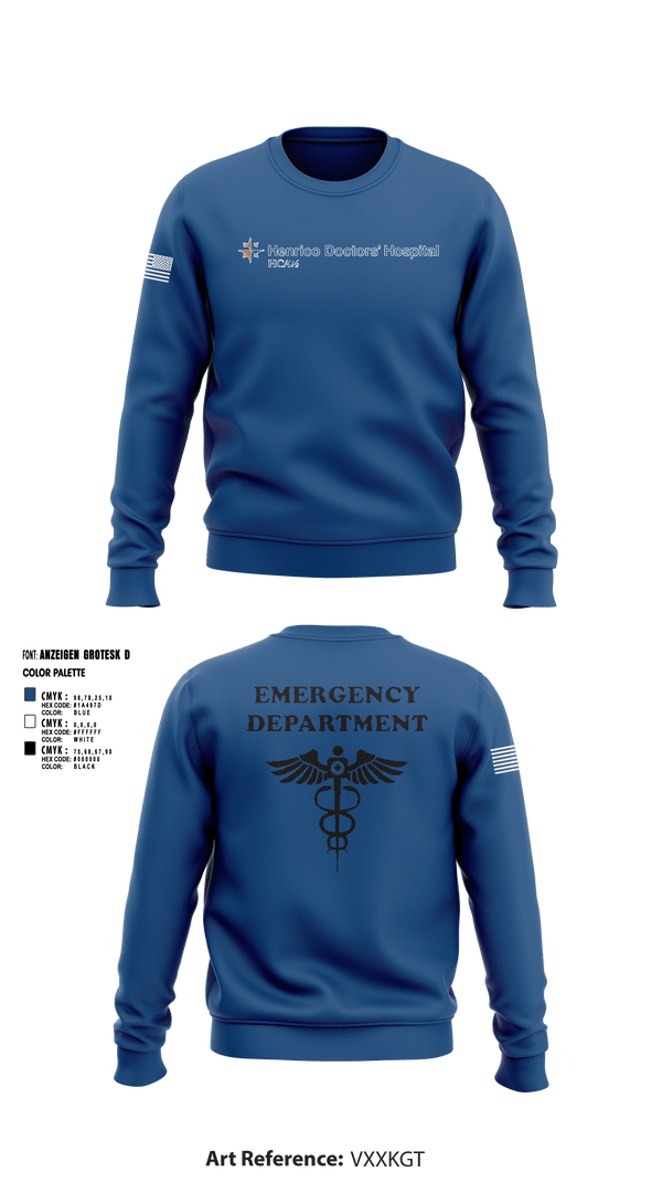 Crew Neck Sweatshirt, HCA Healthcare, , Teamtime, Team time, sublimation, custom sports apparel, team uniforms, spirit wear, spiritwear, sports uniforms, custom shirts, team store, custom team store, fundraiser sports, apparel fundraiser