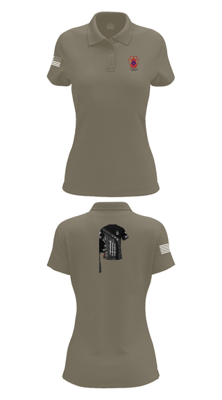 Womens Short Sleeve Performance Polo, 121 transportation, National Guard, Teamtime, Team time, sublimation, custom sports apparel, team uniforms, spirit wear, spiritwear, sports uniforms, custom shirts, team store, custom team store, fundraiser sports, apparel fundraiser