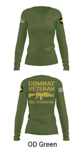 33rd Infantry 79937532 Women's Long Sleeve V-neck Shirt - 57