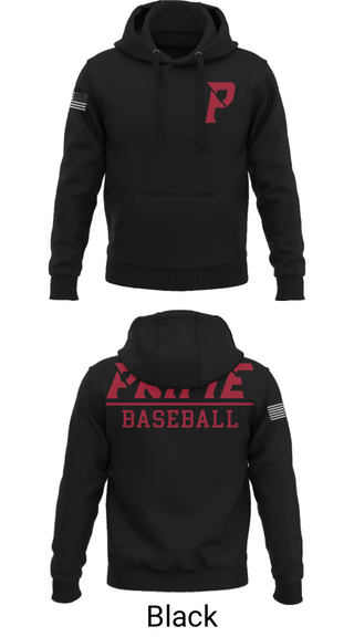 Hoodie, Prime Baseball, Baseball, Teamtime, Team time, sublimation, custom sports apparel, team uniforms, spirit wear, spiritwear, sports uniforms, custom shirts, team store, custom team store, fundraiser sports, apparel fundraiser
