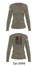 Okay Fire & Rescue 91150709 Women's Long Sleeve V-neck Shirt - 39