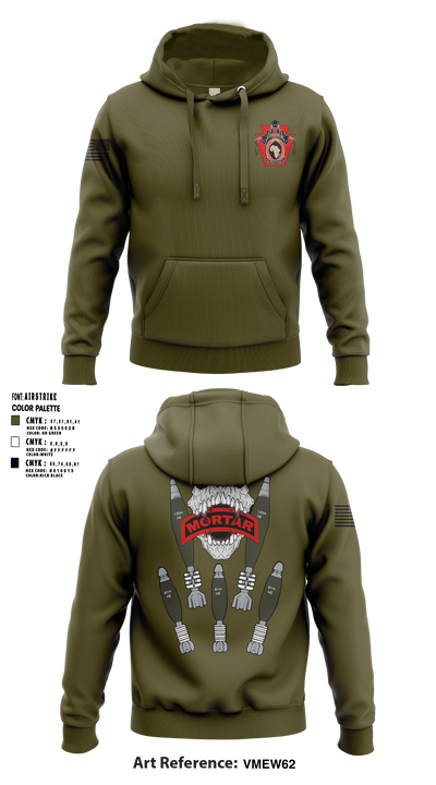 Mortar 1-111 Hoodie - 2