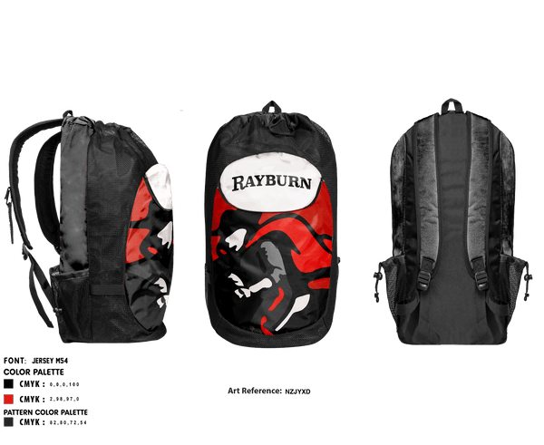 Gear Bag, Sam Rayburn Middle School Soccer, Men's Soccer, Teamtime, Team time, sublimation, custom sports apparel, team uniforms, spirit wear, spiritwear, sports uniforms, custom shirts, team store, custom team store, fundraiser sports, apparel fundraiser