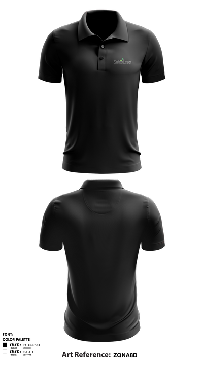 SalesLeapSalesLeap 49960030 Short Sleeve Performance Polo - 4