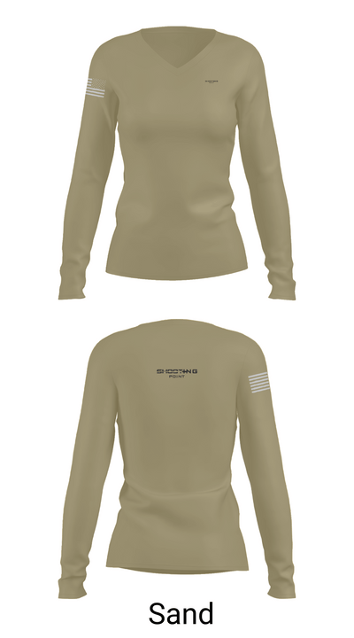 Shootingpoint 25717495 Women's Long Sleeve V-neck Shirt -1 97