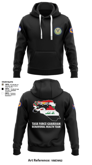 Hoodie, 44th ICBT, National Guard, Teamtime, Team time, sublimation, custom sports apparel, team uniforms, spirit wear, spiritwear, sports uniforms, custom shirts, team store, custom team store, fundraiser sports, apparel fundraiser