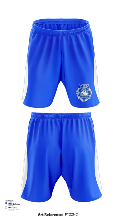 Madera High School Soccer 14576094 Athletic Shorts With Pockets - 122