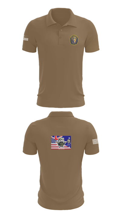 USS CANBERRA (LCS 30) 2170630 Short Sleeve Performance Polo - 7