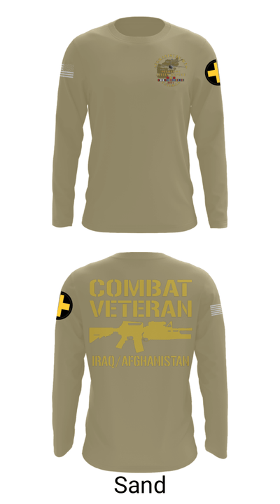 33rd Infantry 79937532 Long Sleeve Performance Shirt - 86