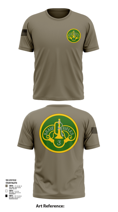 3CR 23348261 Short Sleeve Performance Shirt - 119