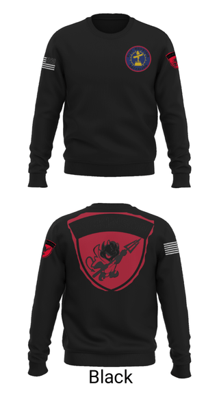 Crew Neck Sweatshirt, DICKINSON PLATOON, Army, Teamtime, Team time, sublimation, custom sports apparel, team uniforms, spirit wear, spiritwear, sports uniforms, custom shirts, team store, custom team store, fundraiser sports, apparel fundraiser