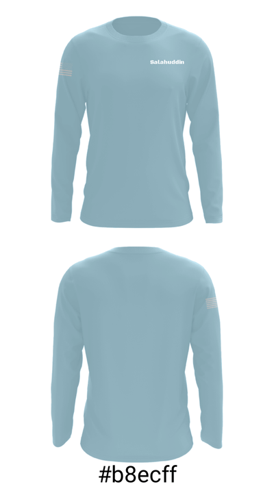 Salahuddin 42896524 Long Sleeve Performance Shirt - 18