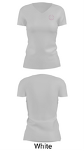 Just Plain Random 95435361 Women's Short Sleeve V-neck Shirt - 19