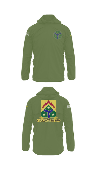 Windbreaker, 278th Armored Cavalry, Army, Teamtime, Team time, sublimation, custom sports apparel, team uniforms, spirit wear, spiritwear, sports uniforms, custom shirts, team store, custom team store, fundraiser sports, apparel fundraiser