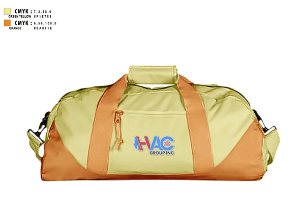 Duffle Bag, HVAC group Inc, , Teamtime, Team time, sublimation, custom sports apparel, team uniforms, spirit wear, spiritwear, sports uniforms, custom shirts, team store, custom team store, fundraiser sports, apparel fundraiser