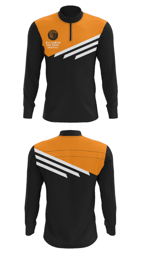 Quarter Zip Jacket, New Lexington High School Baseball, Baseball, Teamtime, Team time, sublimation, custom sports apparel, team uniforms, spirit wear, spiritwear, sports uniforms, custom shirts, team store, custom team store, fundraiser sports, apparel fundraiser