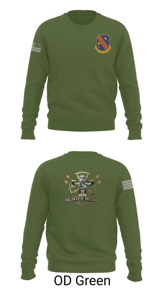 Crew Neck Sweatshirt, 1-148th HHB Medics, , Teamtime, Team time, sublimation, custom sports apparel, team uniforms, spirit wear, spiritwear, sports uniforms, custom shirts, team store, custom team store, fundraiser sports, apparel fundraiser