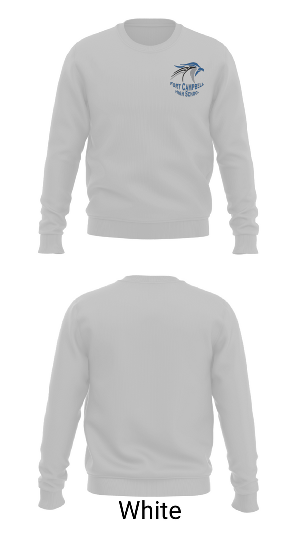 Crew Neck Sweatshirt, Fort Campbell High School Tennis, Tennis, Teamtime, Team time, sublimation, custom sports apparel, team uniforms, spirit wear, spiritwear, sports uniforms, custom shirts, team store, custom team store, fundraiser sports, apparel fundraiser