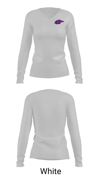Womens Long Sleeve Vneck Shirt, Sequoia High School Softball, Softball, Teamtime, Team time, sublimation, custom sports apparel, team uniforms, spirit wear, spiritwear, sports uniforms, custom shirts, team store, custom team store, fundraiser sports, apparel fundraiser