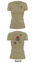 SPO Nation 55364584 Women's Short Sleeve V-neck Shirt - 88